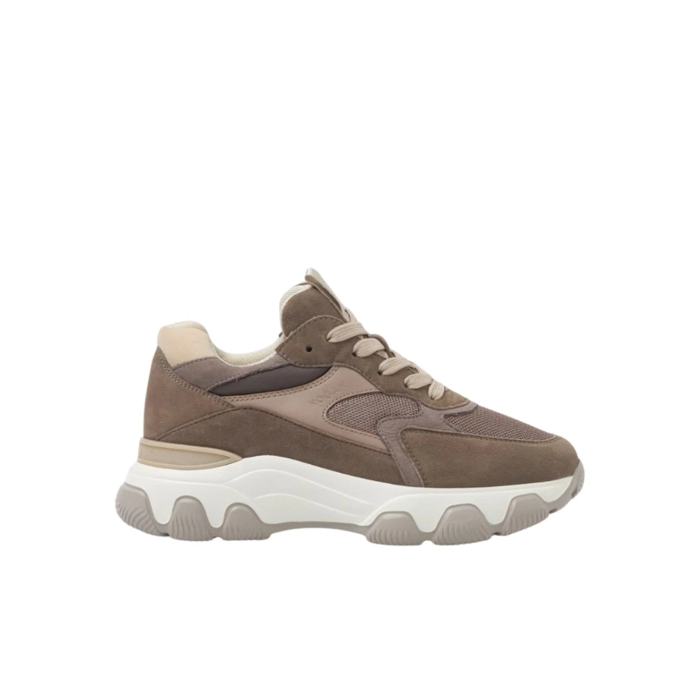 Hogan Hyperactive Sneakers Dames Schoenen Bruin