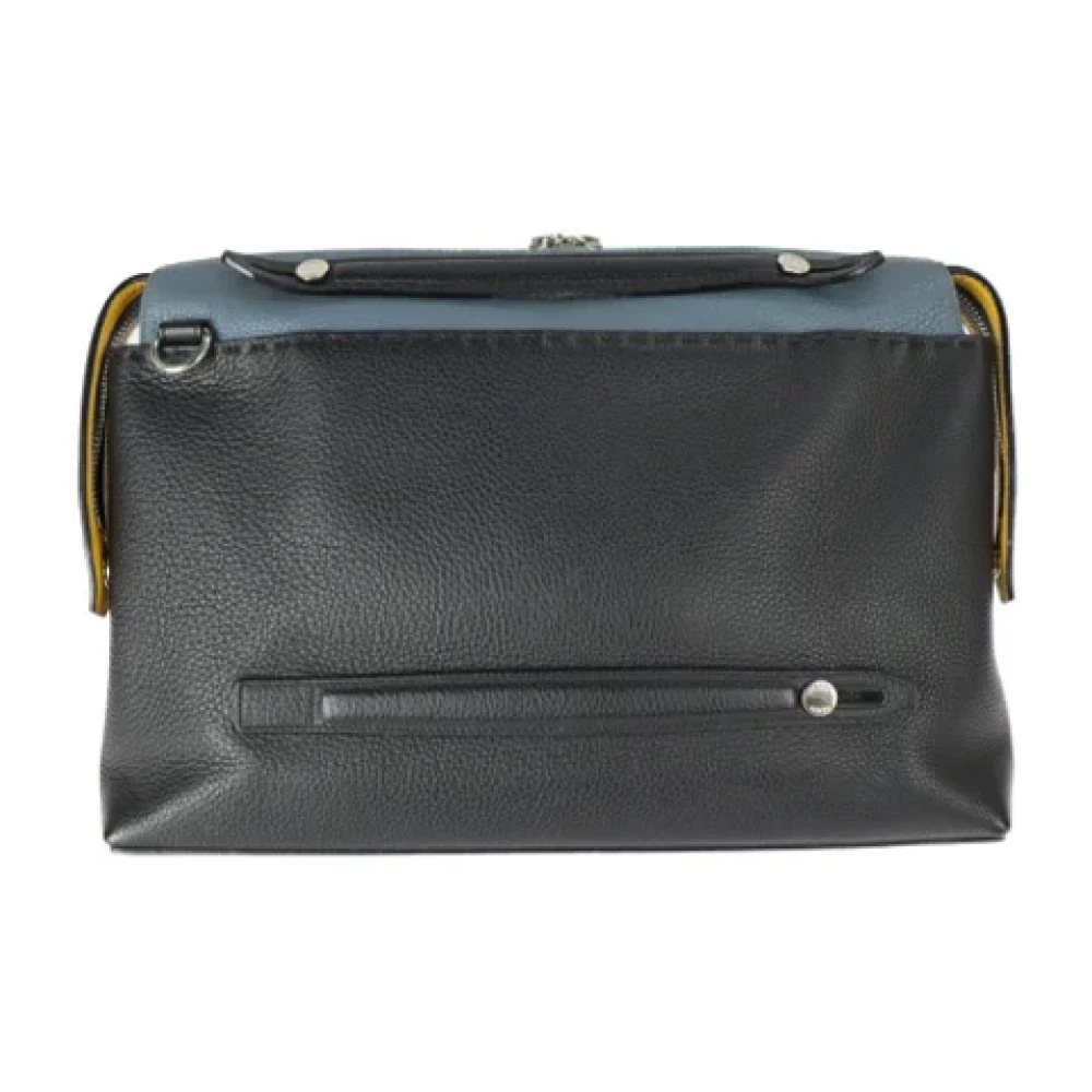 Fendi Vintage Pre-owned Leather handbags Black Dames