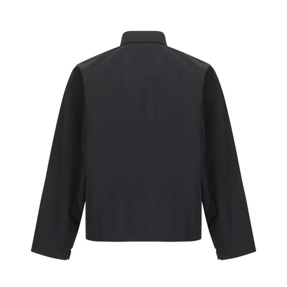 Daily Paper Monochrome Track Jacket met Verstelbare Zoom Black Heren