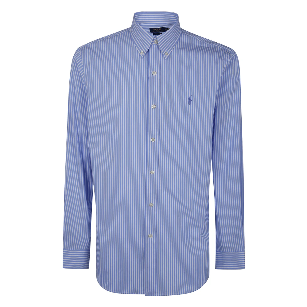 Polo Ralph Lauren Lange mouw sportshirt Blue Heren