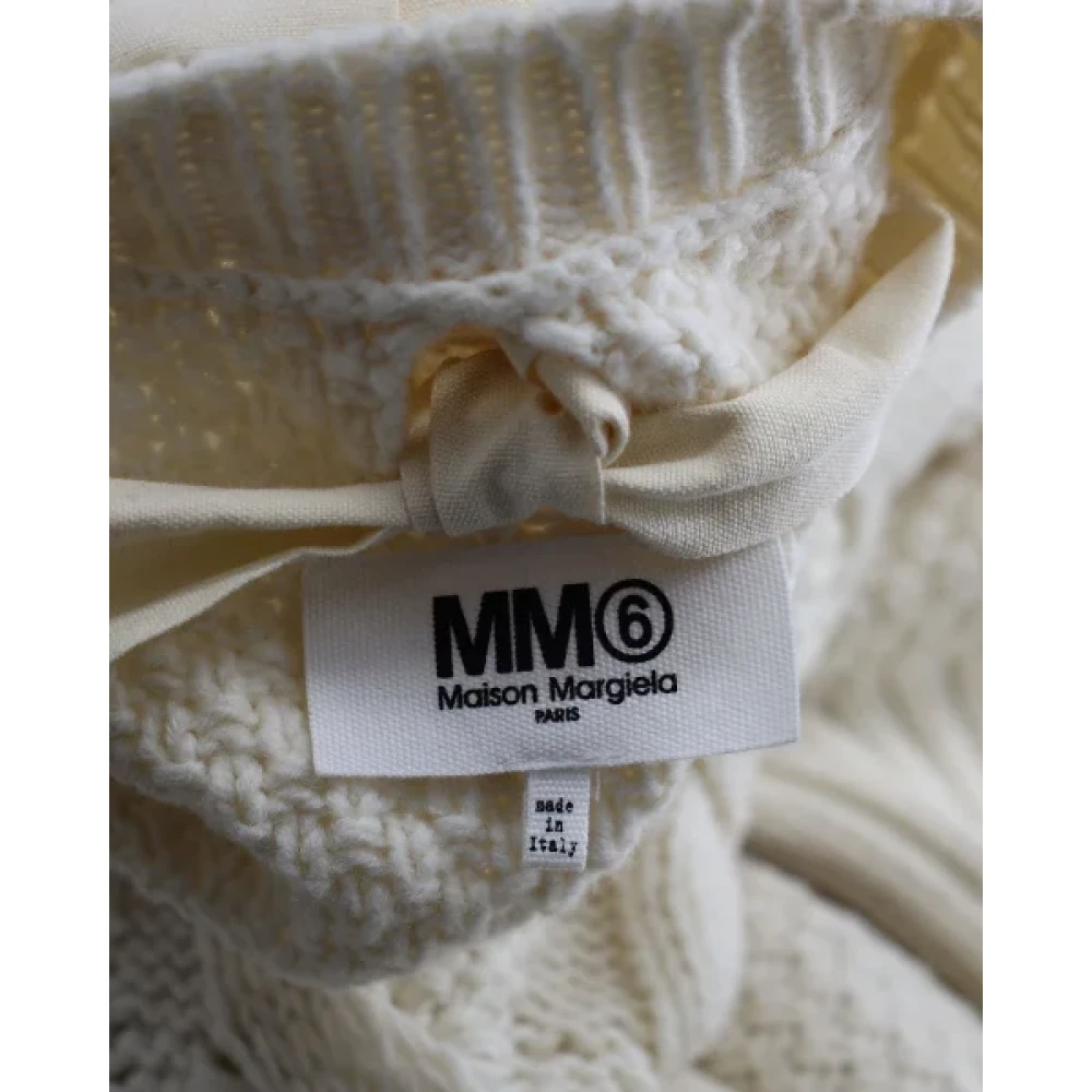 Maison Margiela Pre-owned Wool dresses White Dames