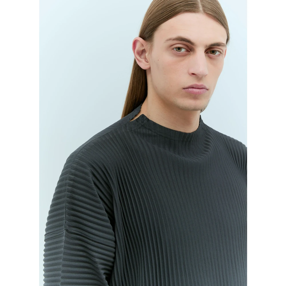 Issey Miyake Tops Black Heren