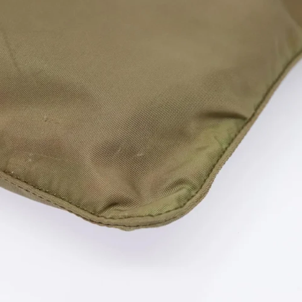 Prada Vintage Pre-owned Fabric prada-bags Brown Dames