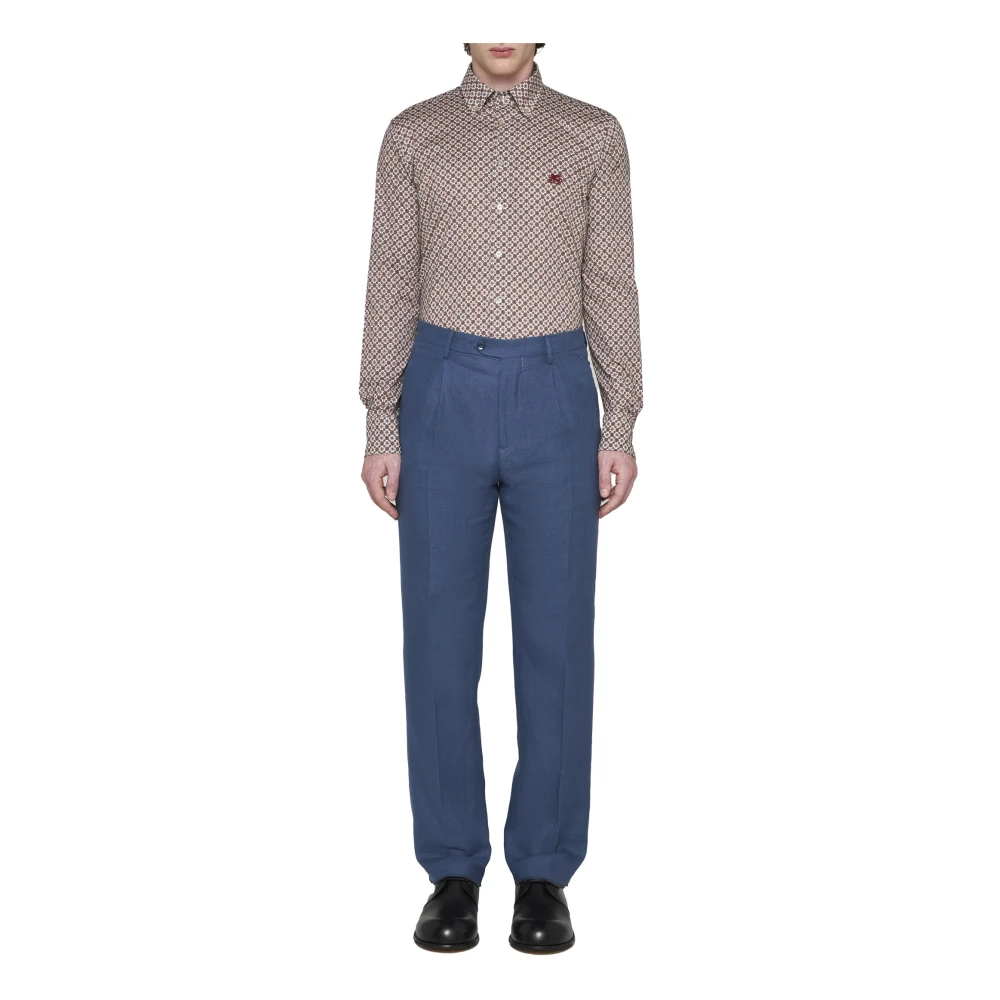 ETRO Stijlvolle Overhemden Multicolor Heren