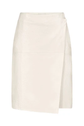 Gora Asymmetric Wrap Midi Skirt