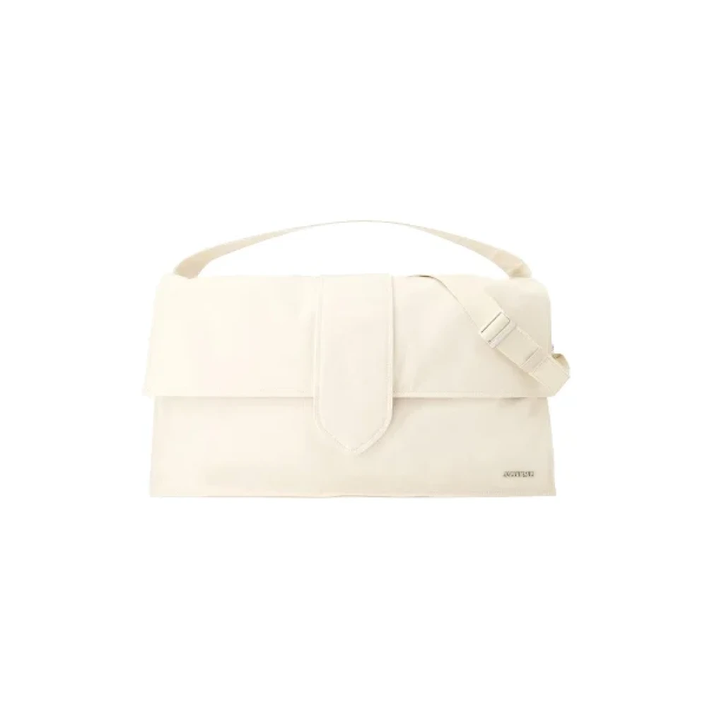 Jacquemus Pre-owned Leather shoulder-bags Beige Dames