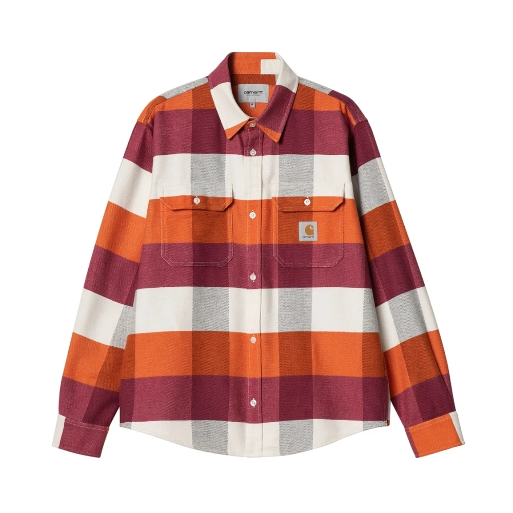 Carhartt WIP Flanellen Overhemd met Borstzakken Multicolor Heren