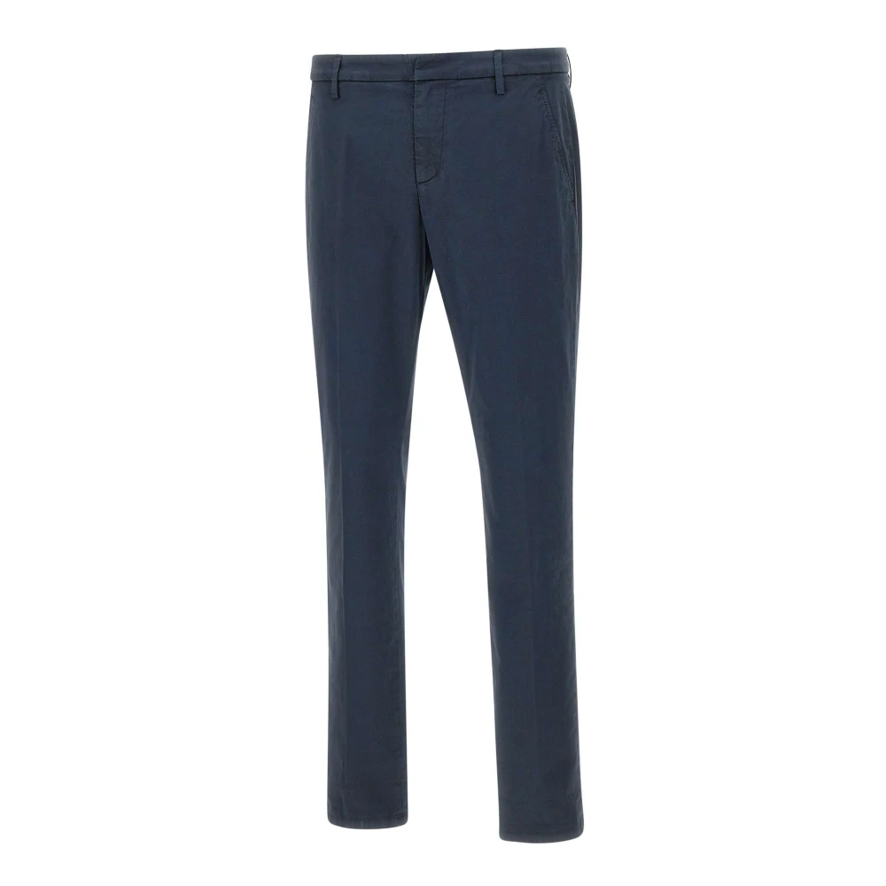 Dondup Men's Blue Slim-Fit Trousers, W29, Gaubert Trousers