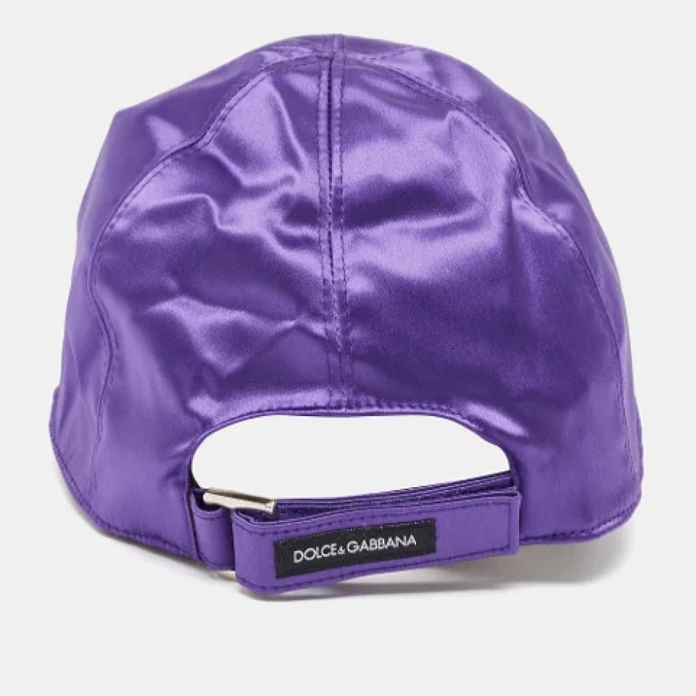 Dolce & Gabbana Pre-owned Fabric hats Purple Dames