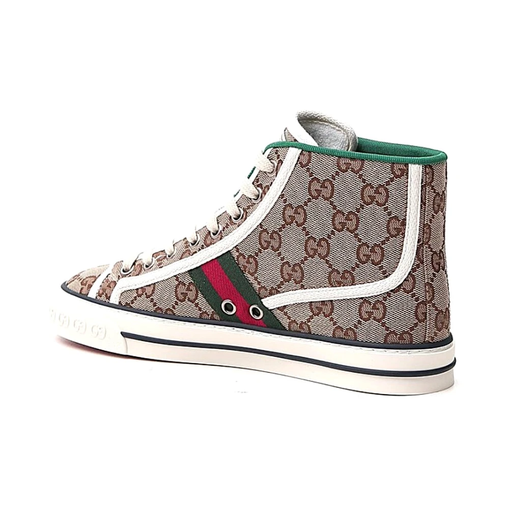 Gucci Stijlvolle Sneakers voor Mannen en Vrouwen Brown Dames