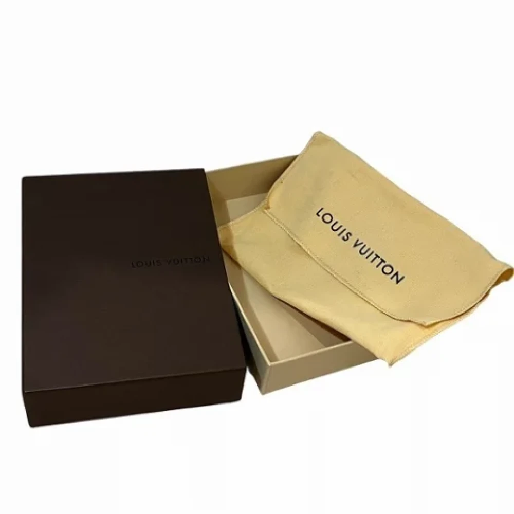 Louis Vuitton Vintage Pre-owned Canvas wallets Brown Dames