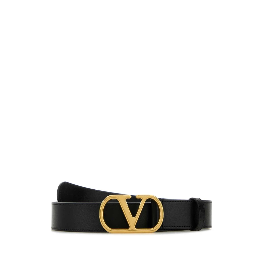 Valentino Garavani Men's Black Belts, 100 Cm, Vlogo Signature Belt
