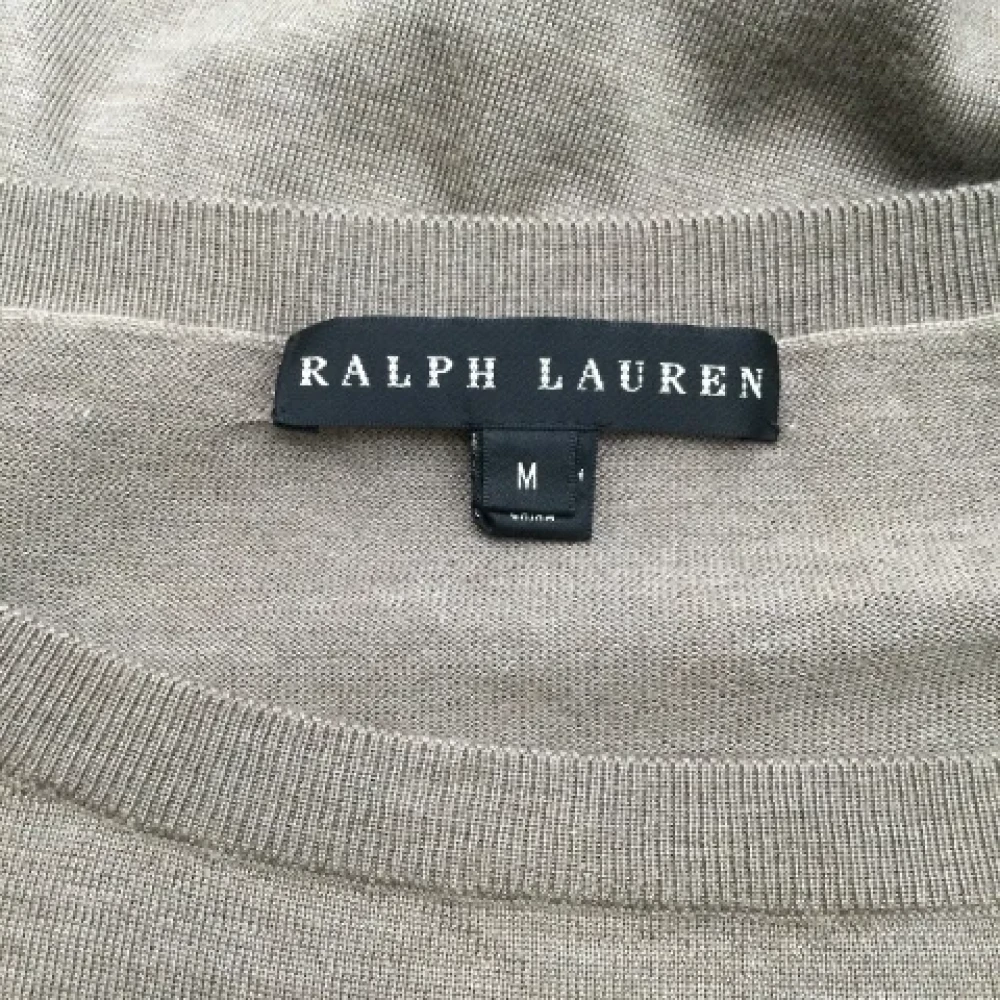 Ralph Lauren Pre-owned Wool dresses Beige Dames
