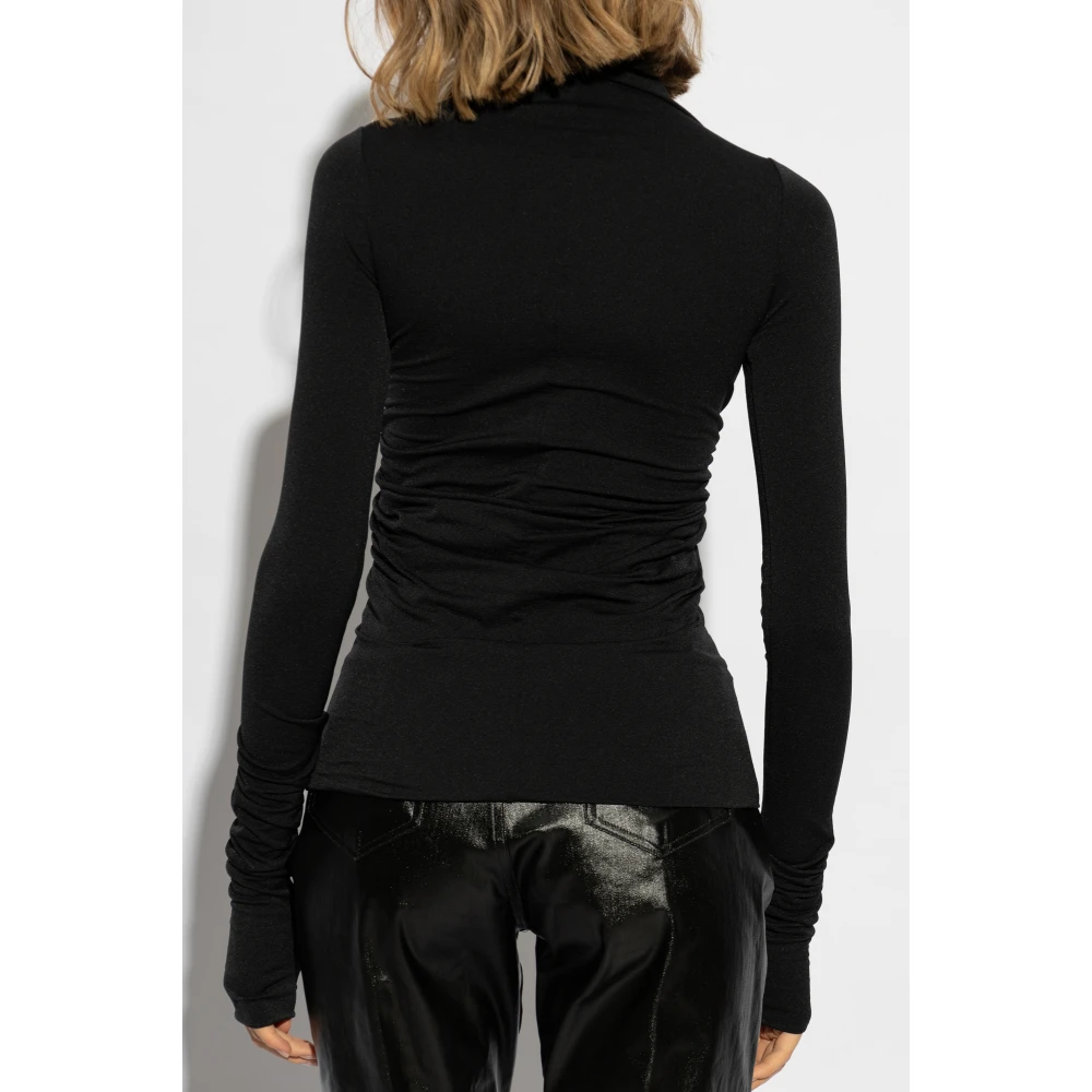 Rick Owens Prong Top Black Dames