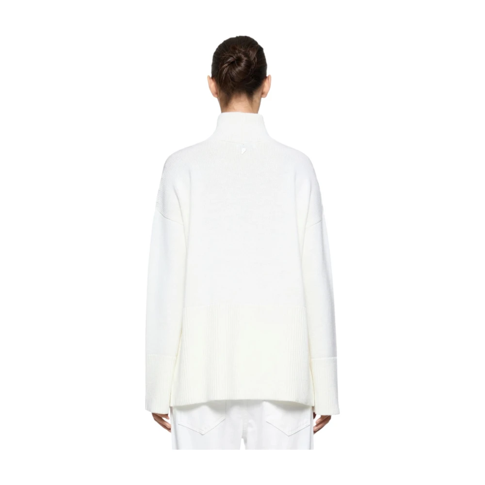 Dondup Stijlvolle Gebreide Trui White Dames