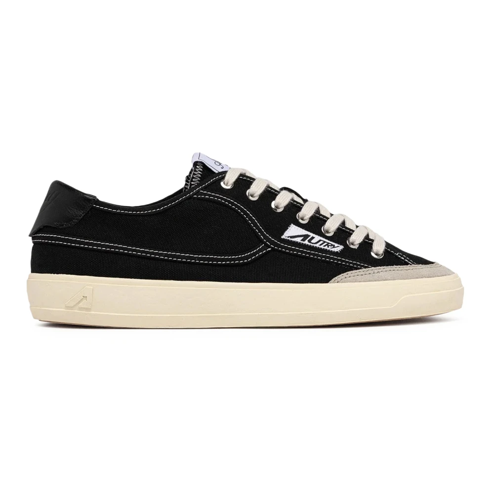 Autry Men's Black Sneakers, 8 Uk, Windscape Low