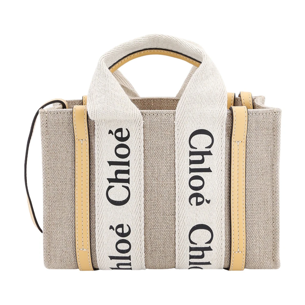 Chloé Beige Leren Schoudertas Beige Dames