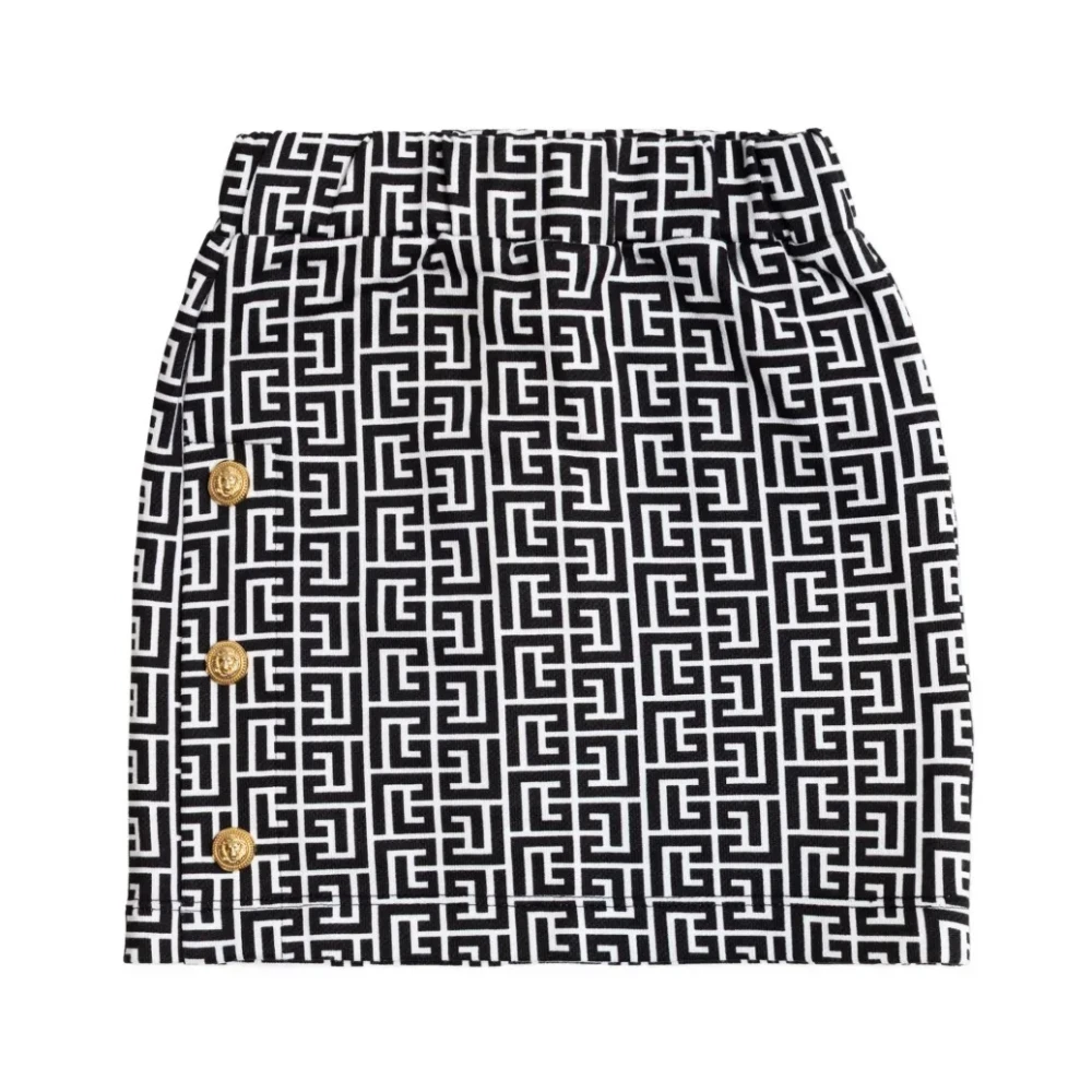 Balmain Girls Black Skirt - Kids Skirts - 14 Y - Kids