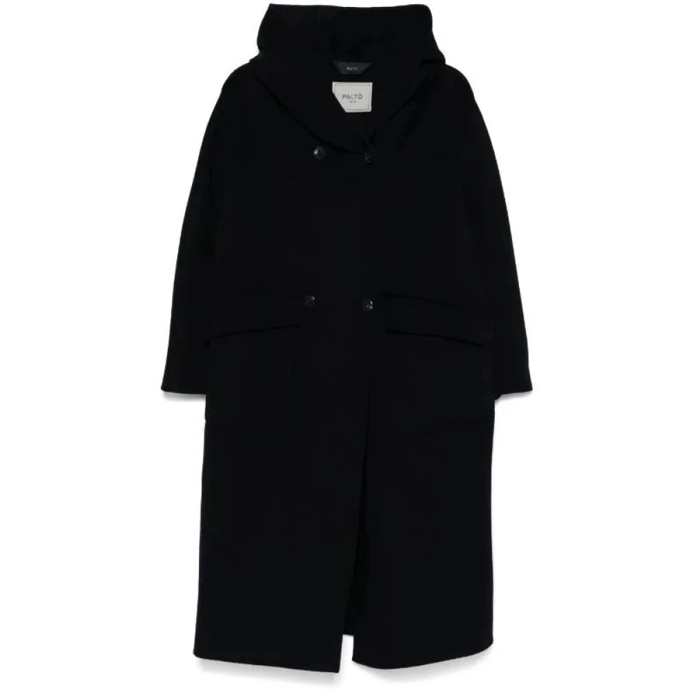 Paltò Zwarte Winterjassen Black Dames