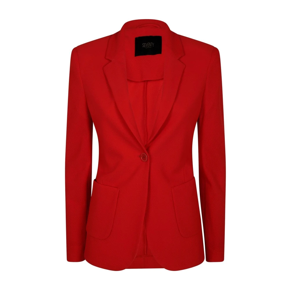 Seventy - Jackets > Blazers - Red - Seventy - Modalova