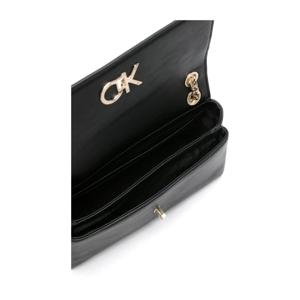 Calvin Klein Zwarte Crossbody Tas Black Dames