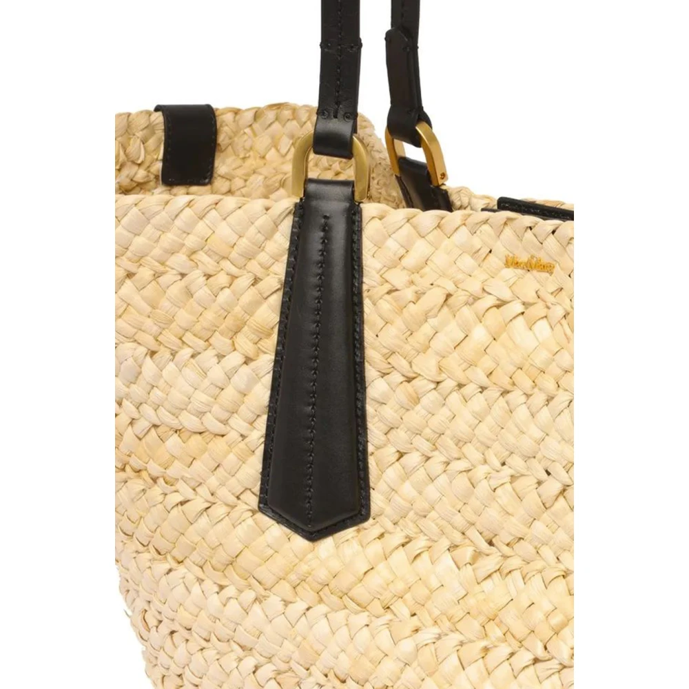 Max Mara Stijlvolle Schoudertas Beige Dames