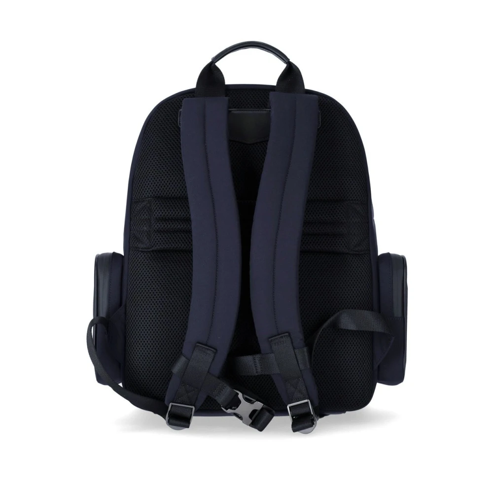 Emporio Armani Backpacks Blue Heren
