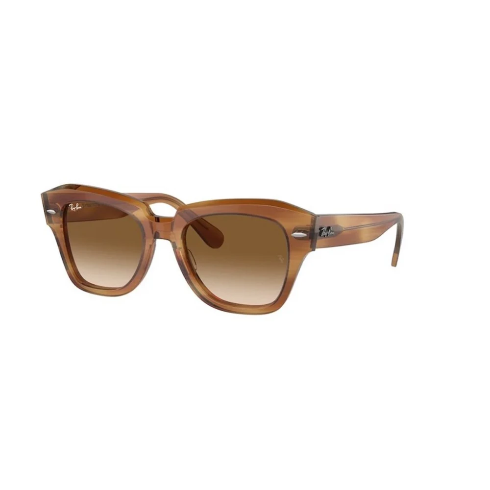 Ray-Ban Unisex Brown Sunglasses, 49 Mm, State Street Sunglasses