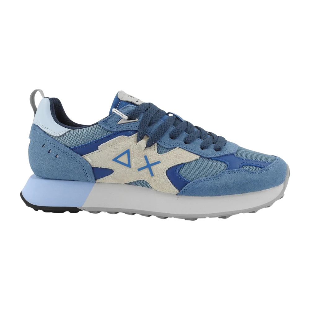 Sun68 Blue Sneakers, Male, 9 Uk, Jaki Outdoor Sneaker