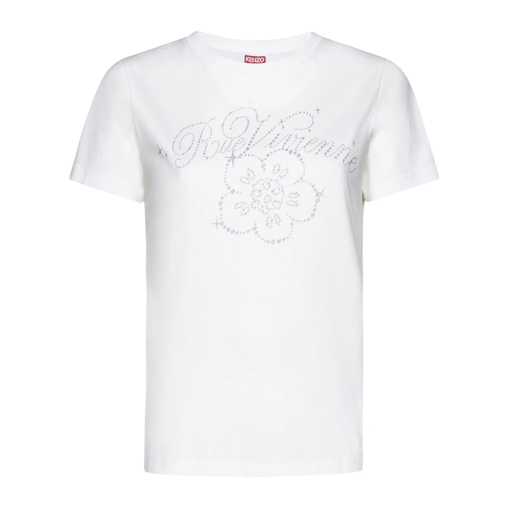 Kenzo Women's White T-Shirts, Xs, Constellation T-Shirt