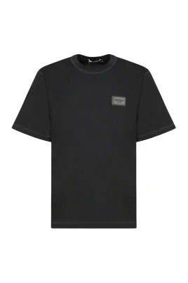 Tone-on-tone Plaque T-Shirt