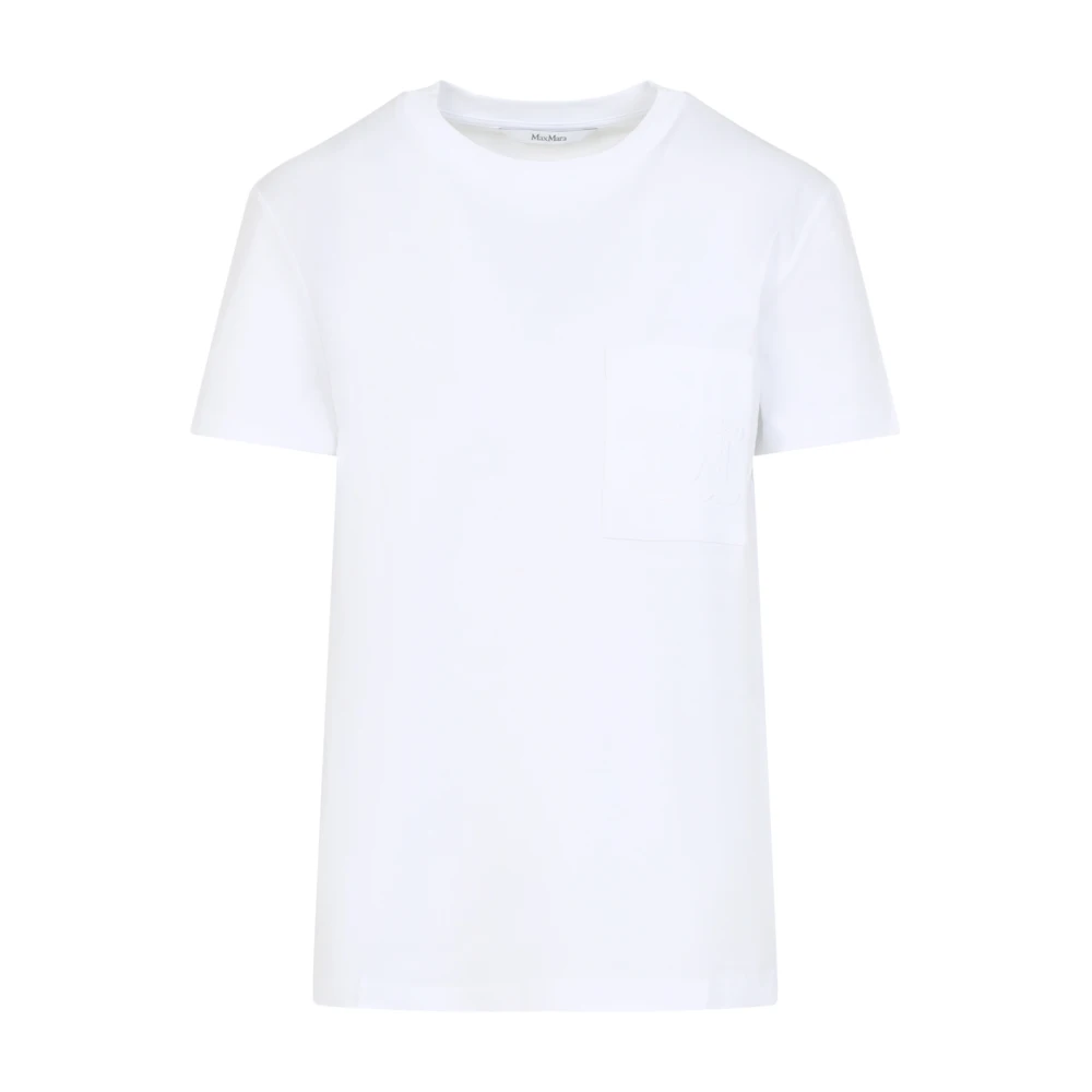 Max Mara Witte T-shirt voor vrouwen White Dames