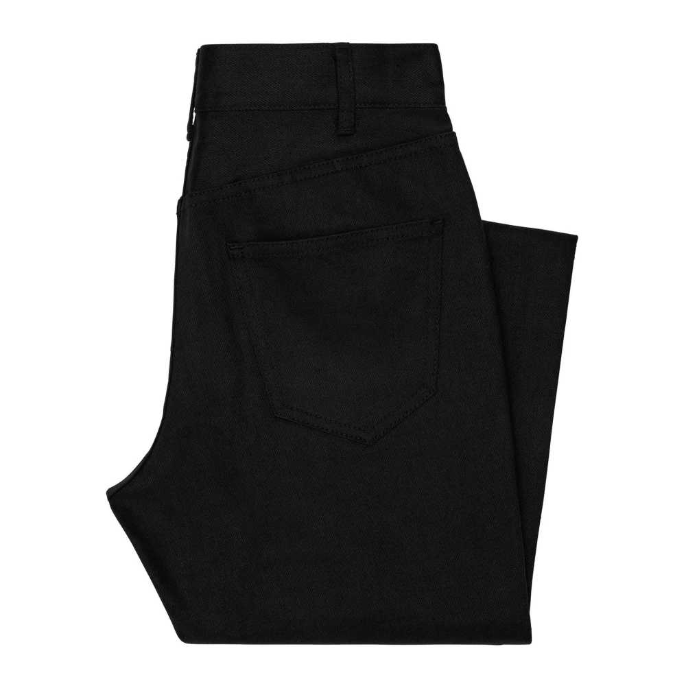 Celine Skinny Fit Jeans Low Rise Style Black Dames