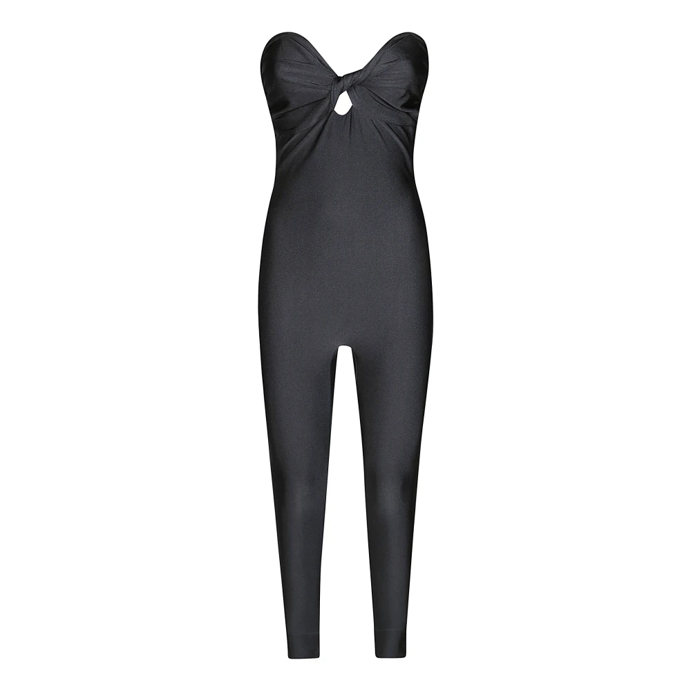 Andamane Strapless Lycra Jumpsuit Black Dames