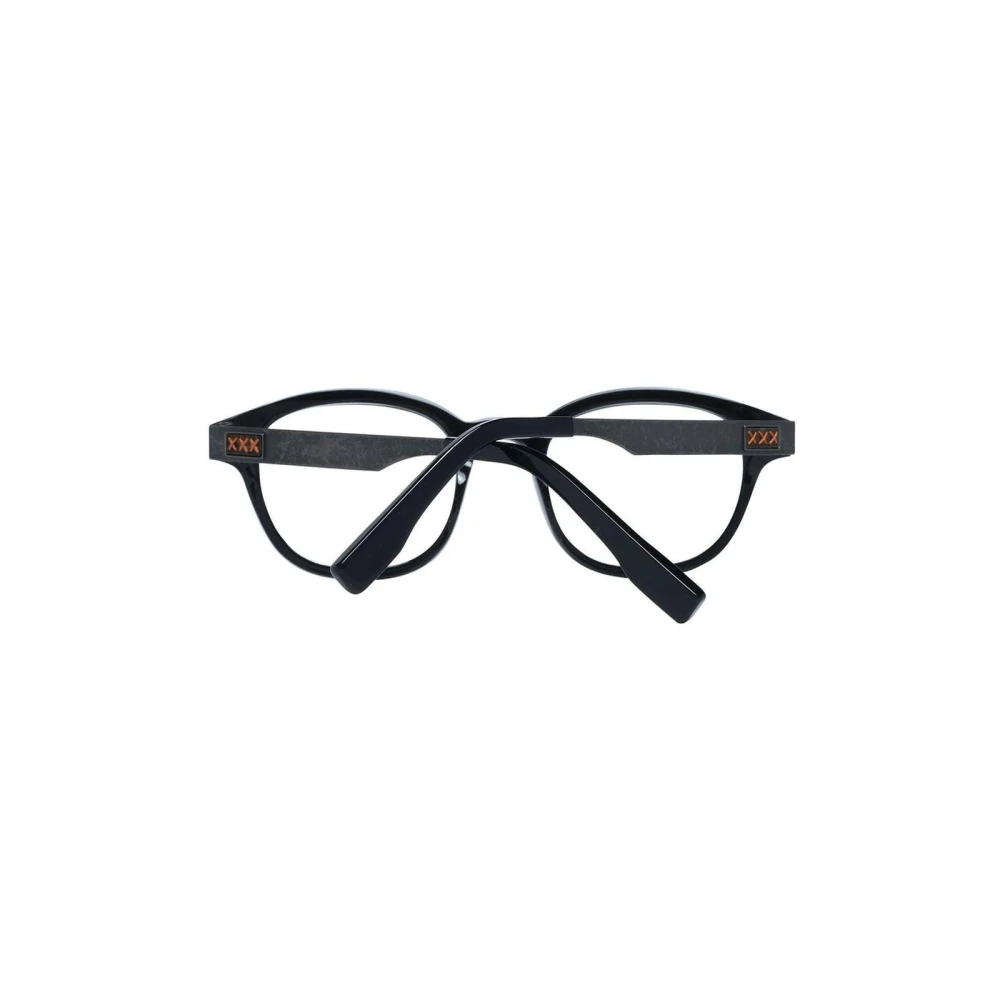 Ermenegildo Zegna Stijlvolle zwarte heren optische monturen Black Heren
