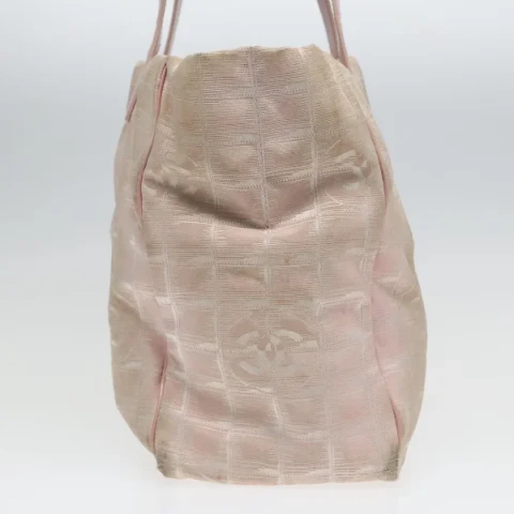 Chanel Vintage Pre-owned Leather handbags Pink Dames