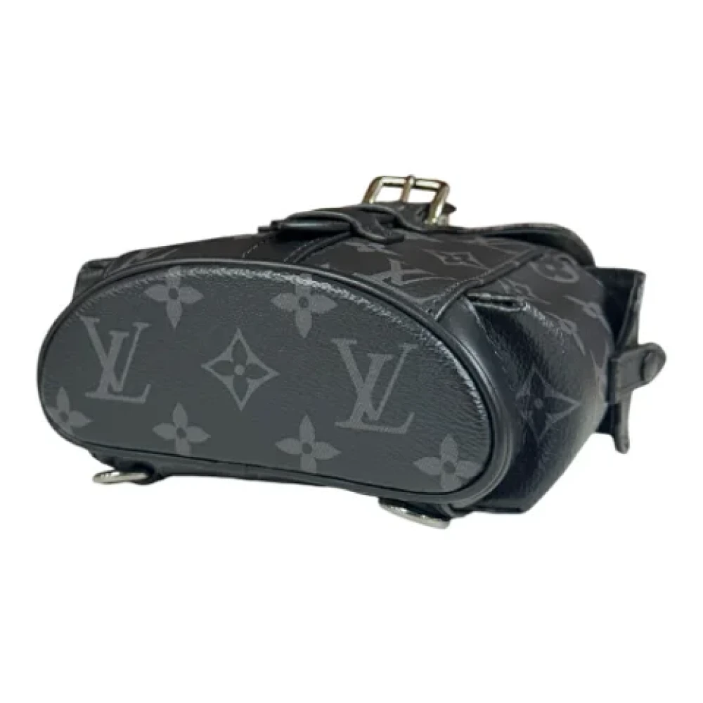 Louis Vuitton Vintage Pre-owned Canvas louis-vuitton-bags Black Dames