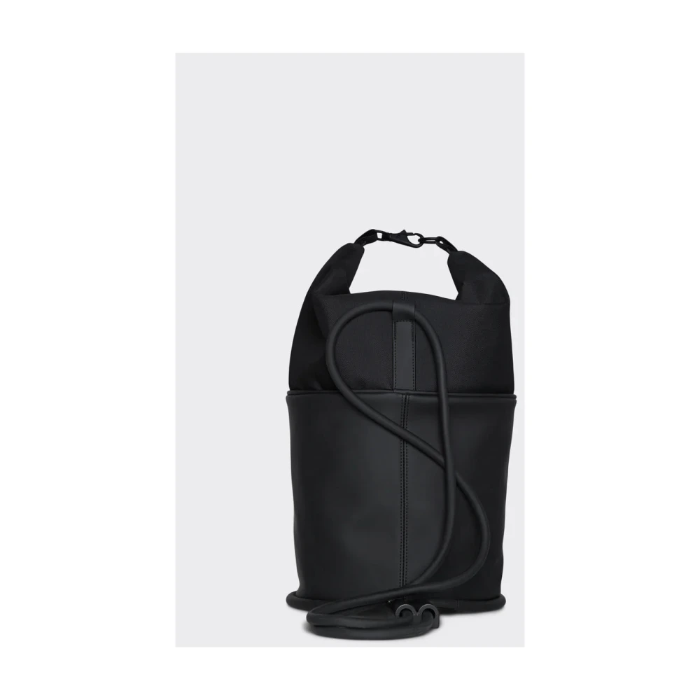 Rains Waterdichte Roltop Rugzak Black Unisex