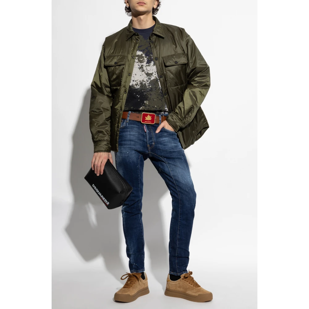 Dsquared2 Jas met kraag Green Heren