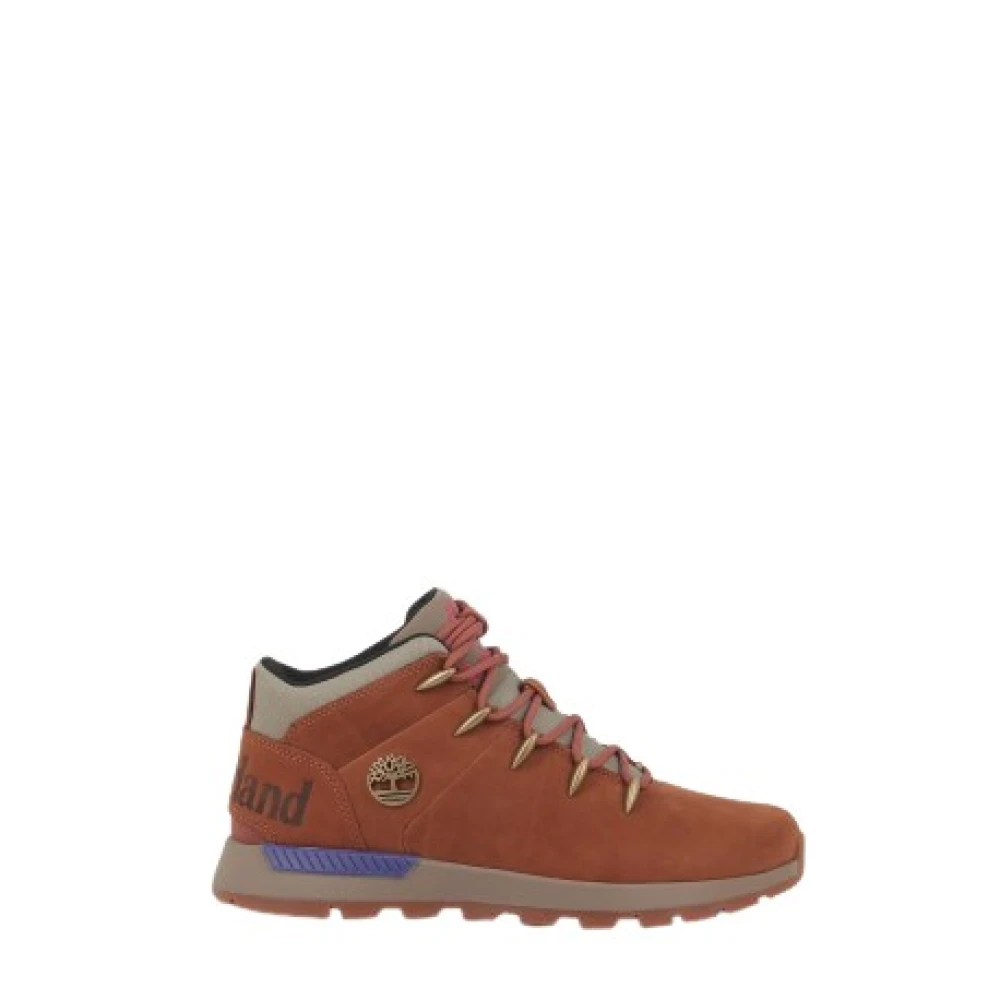 Timberland Men's Brown Lace-Up Boots - Lace-Up Boots - 11 1/2 Uk - Shoes