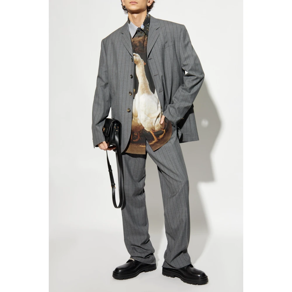 Moschino Shirt met dierenmotief Multicolor Heren