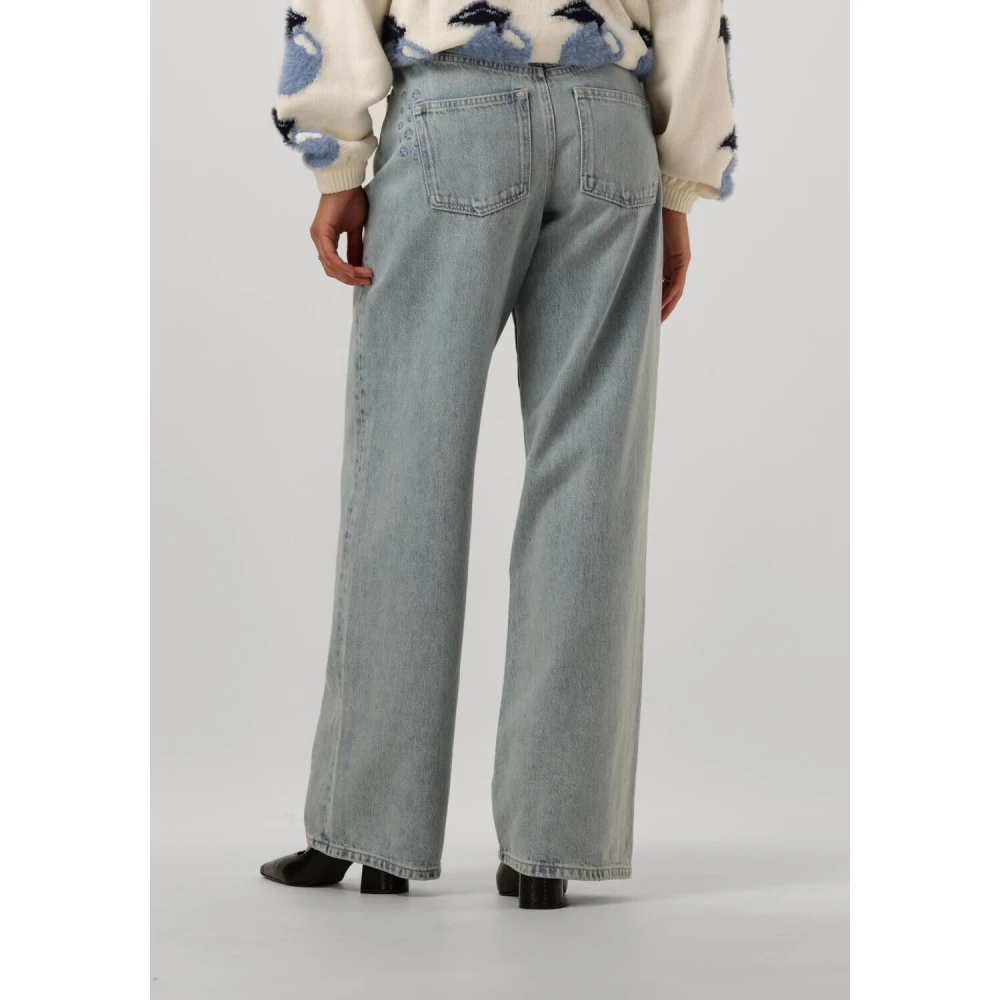 Fabienne Chapot Lucy Wide Leg Jeans voor dames Blue Dames