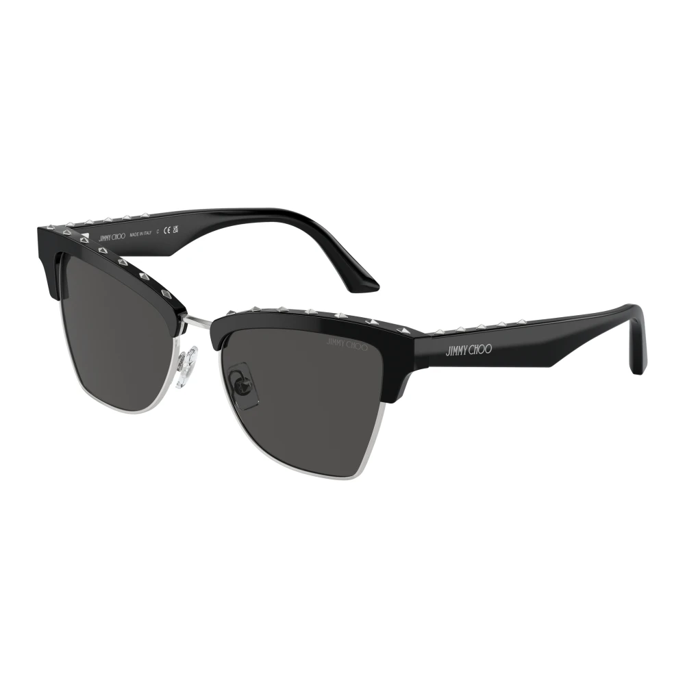 Jimmy Choo Unisex Black Sunglasses - Sunglasses - 54 Mm - Accessories