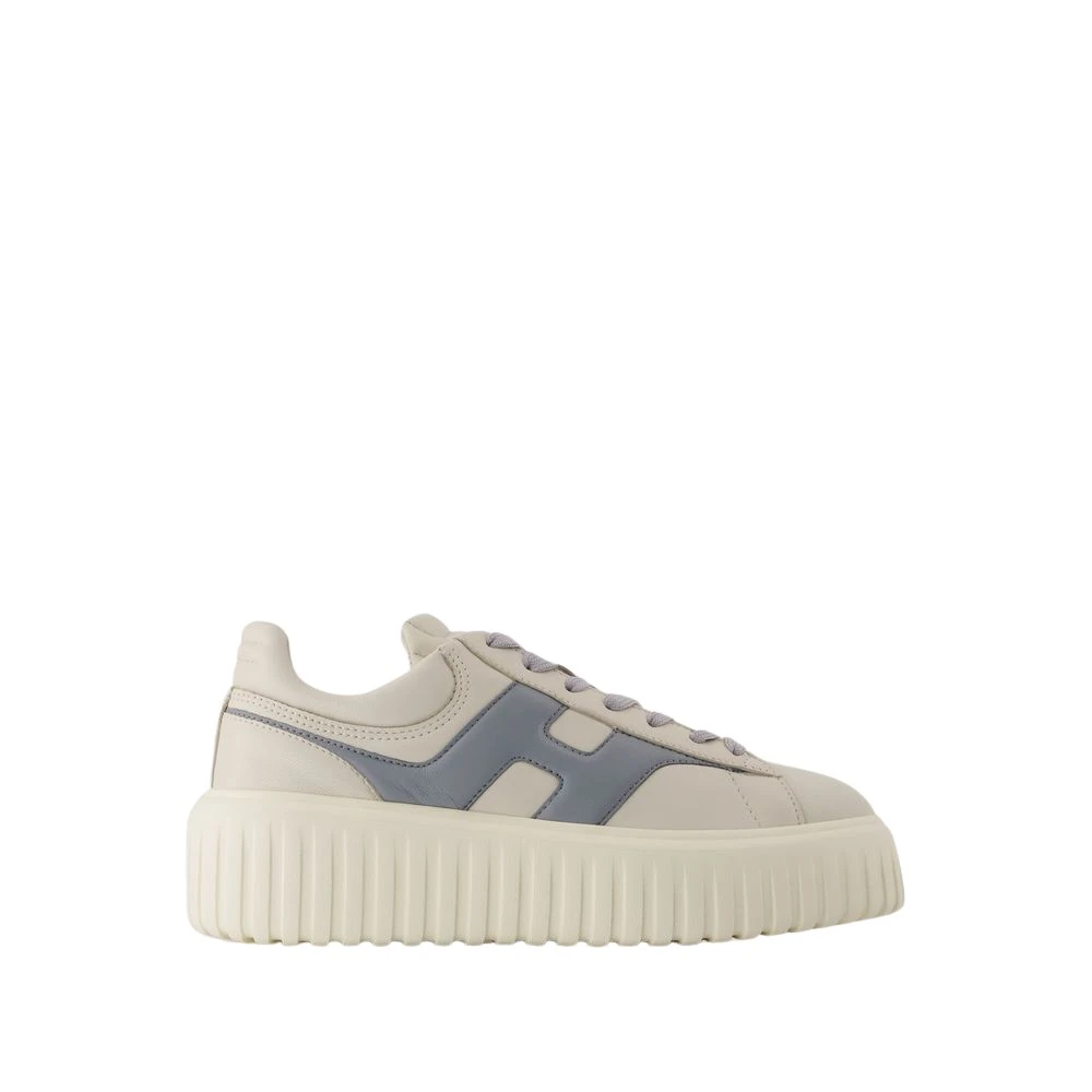 Hogan Stripes leren sneakers Dames Schoenen Wit