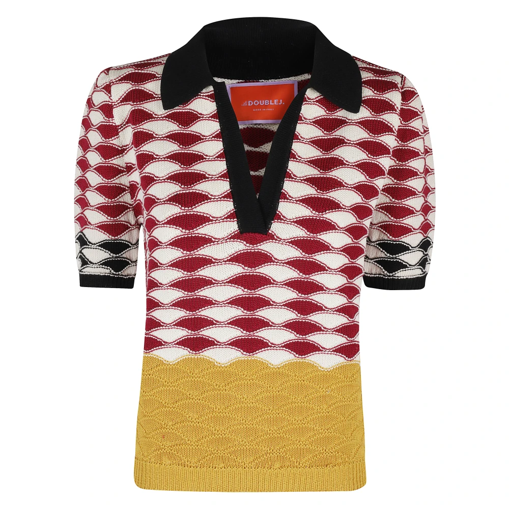 Knitwear > V-neck Knitwear - - La DoubleJ - Modalova