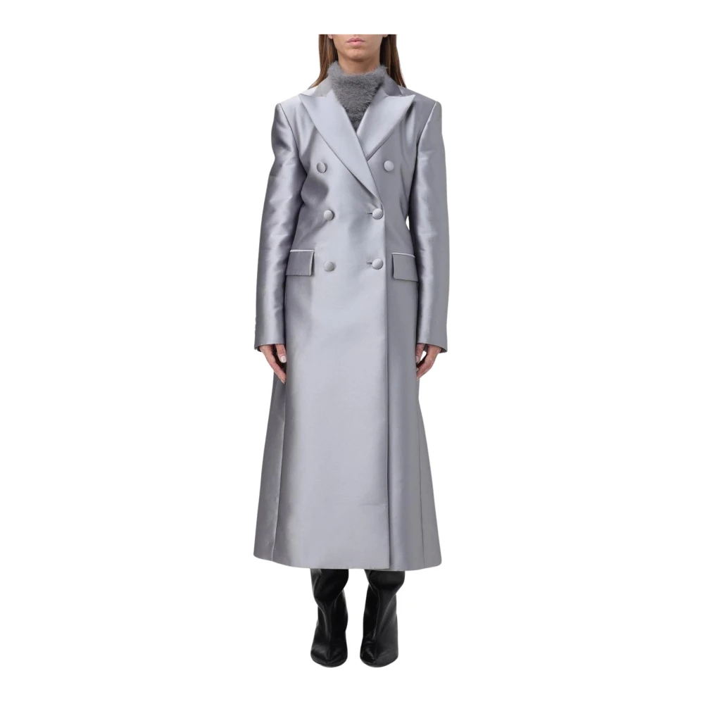 Coats > Double-Breasted Coats - - Alberta Ferretti - Modalova