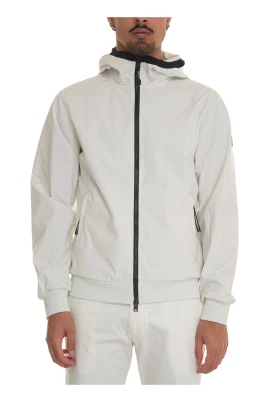 Soft Shell Zip Hoodie Jacket