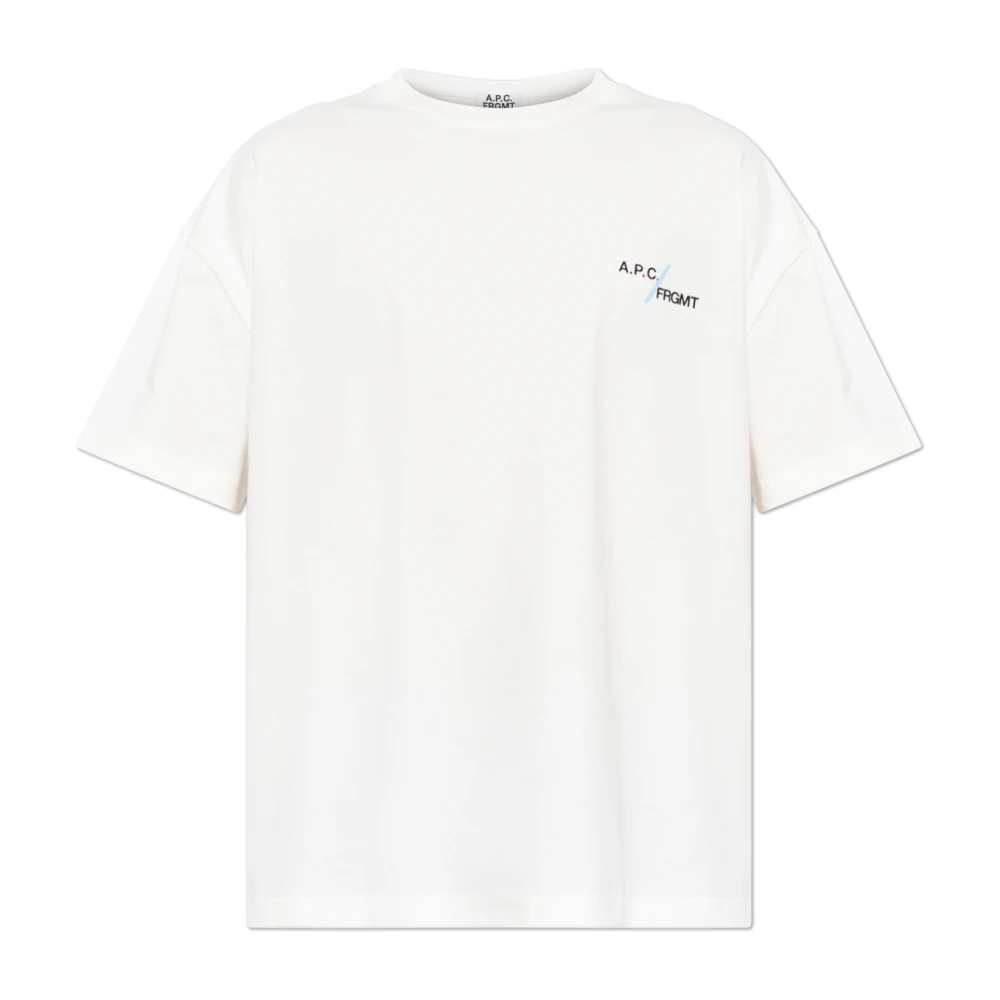 A.p.c. Uomo Bianco - T-Camicie - Tops - M - Immagine 5
