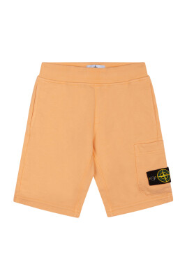 shorts-cargo-orange-taille-elastique
