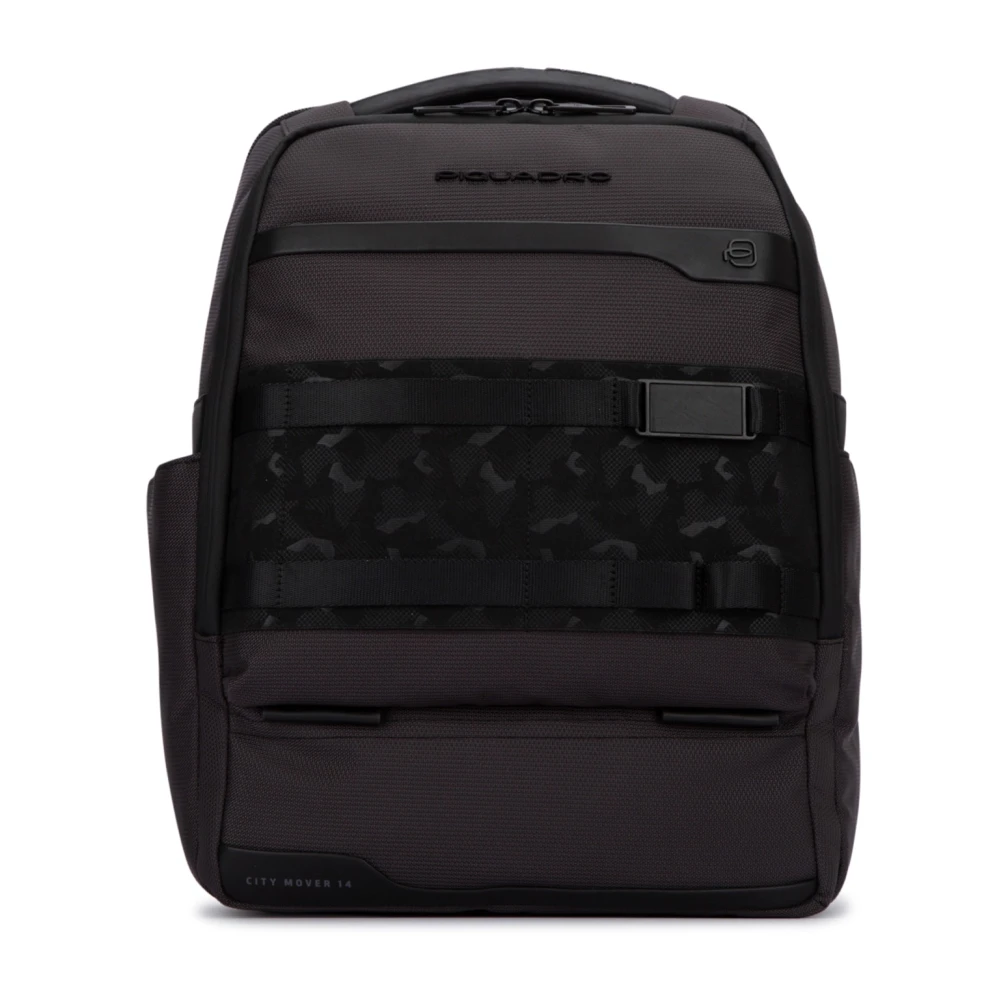 Piquadro Stijlvolle Rugzak voor Dagelijks Gebruik Black Unisex
